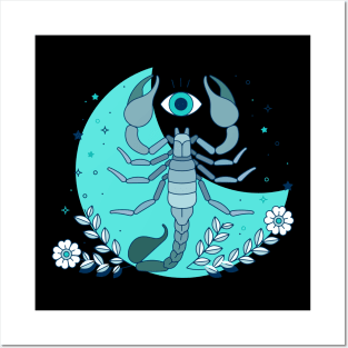 Scorpio Zodiac Sign Artwork Posters and Art